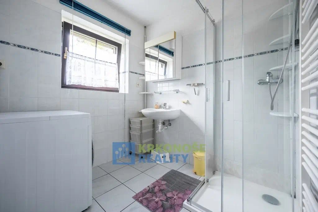 badkamer vakantiehuis Tsjechisch Reuzengebergte.